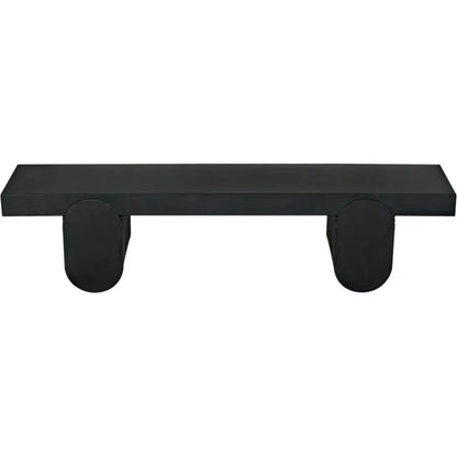 Evora Coffee Table, Black Metal - LOOMLAN - Noir - Coffee Tables