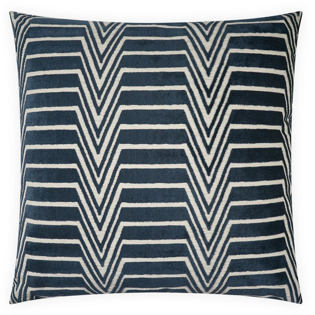 Evora Navy Throw Pillow