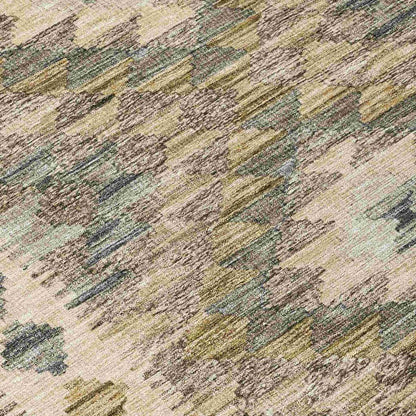 Evynne Beige Washable Indoor - Outdoor Rug - LOOMLAN - LOOMLAN Rugs - Outdoor Rugs