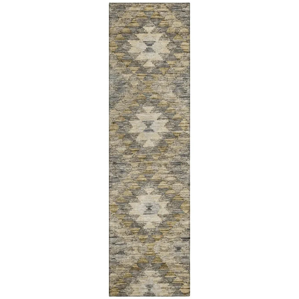 Evynne Beige Washable Indoor - Outdoor Rug - LOOMLAN - LOOMLAN Rugs - Outdoor Rugs