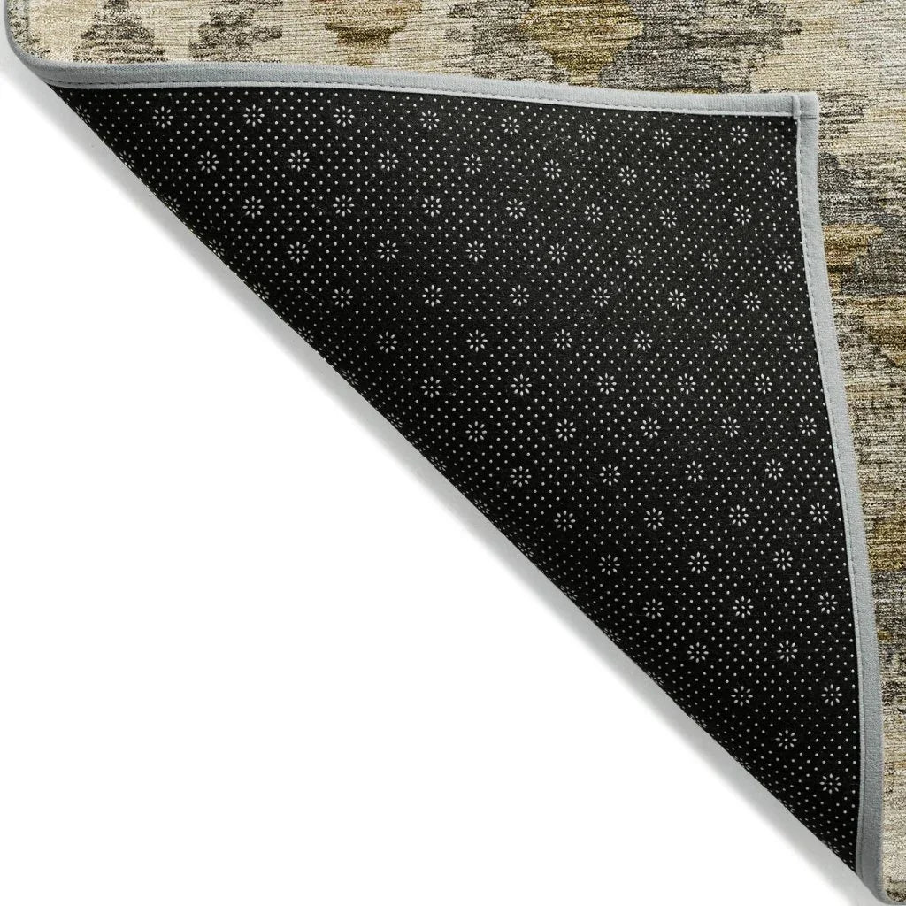 Evynne Beige Washable Indoor - Outdoor Rug - LOOMLAN - LOOMLAN Rugs - Outdoor Rugs