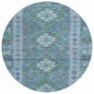 Evynne Blue Washable Indoor - Outdoor Rug - LOOMLAN - LOOMLAN Rugs - Outdoor Rugs