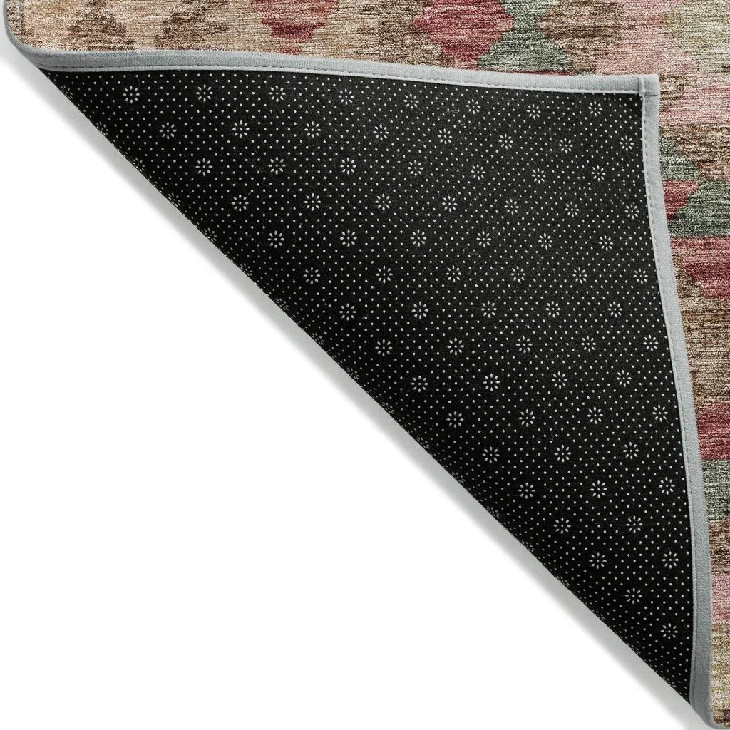 Evynne Brown Washable Indoor - Outdoor Rug - LOOMLAN - LOOMLAN Rugs - Outdoor Rugs