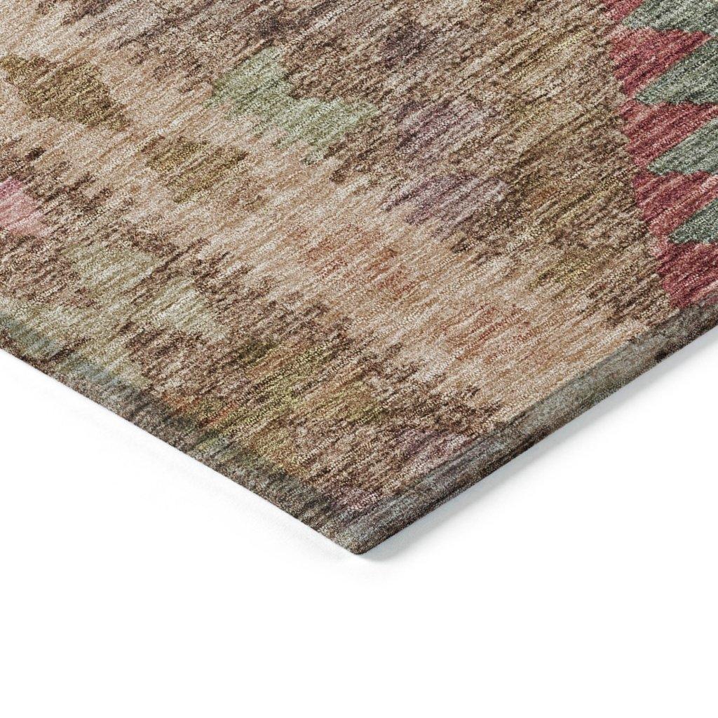 Evynne Brown Washable Indoor - Outdoor Rug - LOOMLAN - LOOMLAN Rugs - Outdoor Rugs