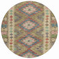Evynne Green Washable Indoor - Outdoor Rug - LOOMLAN - LOOMLAN Rugs - Outdoor Rugs