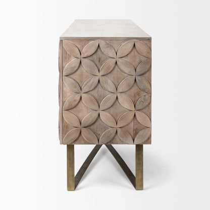 Excelsior Four Doors Wood Sideboard