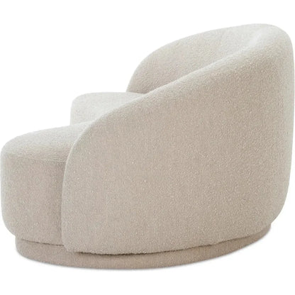 Excelsior Performance Fabric and Pine Beige Sofa - LOOMLAN - Moe's Home - Sofas & Loveseats