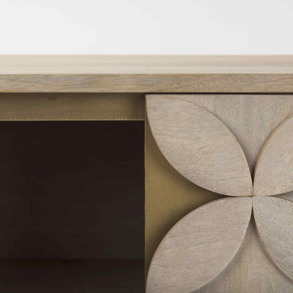 Excelsior Two Doors Wooden Accent Cabinet