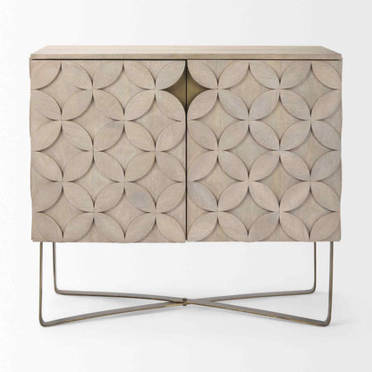 Excelsior Two Doors Wooden Accent Cabinet