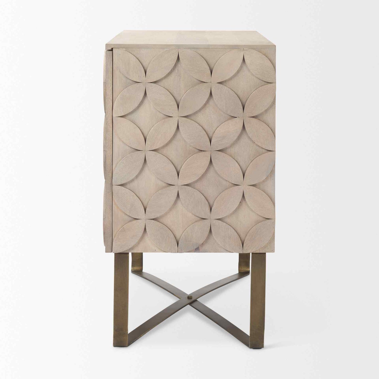 Excelsior Two Doors Wooden Accent Cabinet