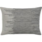 Expanse Gray Double Side Outdoor Pillow-Outdoor Pillows-Earnest Collection-20"x13" Lumbar DS-LOOMLAN