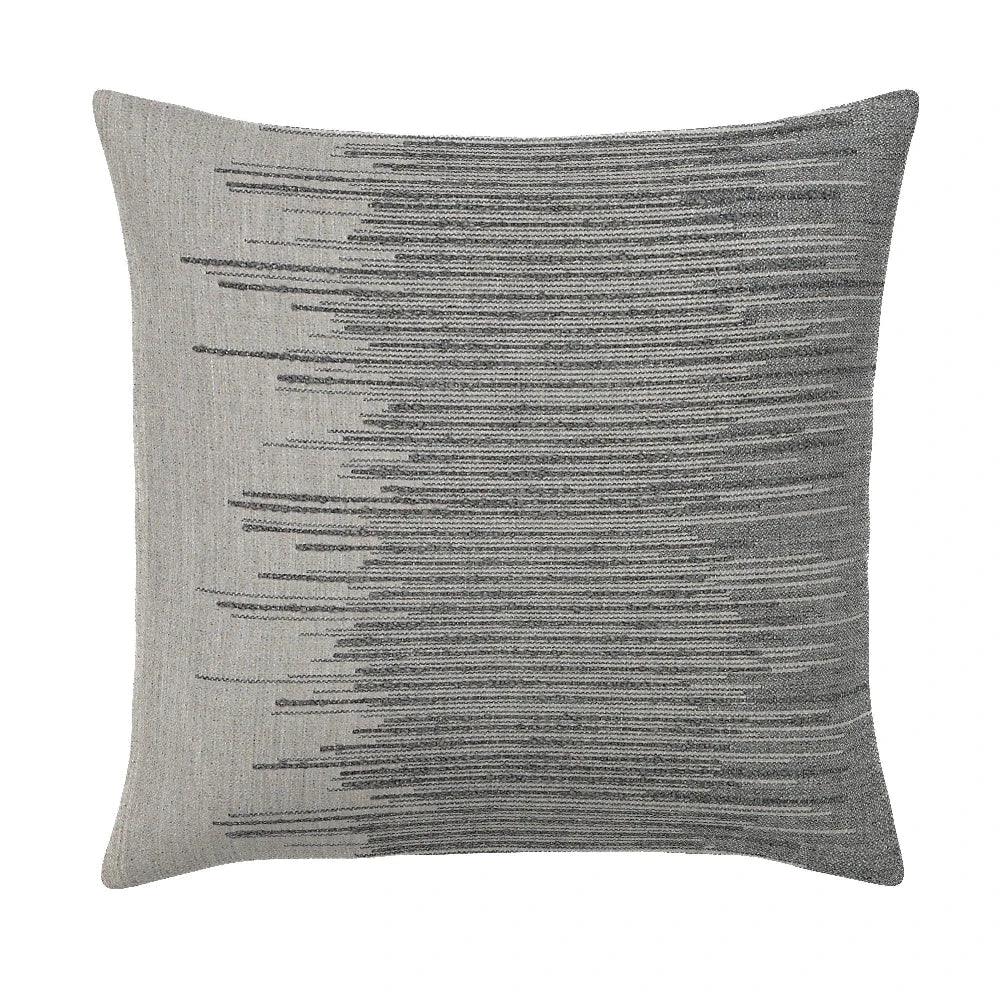 Expanse Gray Double Side Outdoor Pillow-Outdoor Pillows-Earnest Collection-20" Square DS-LOOMLAN
