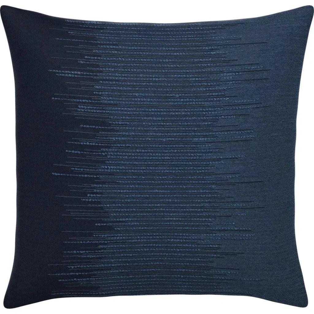 Expanse Indigo Double Side Outdoor Pillow-Outdoor Pillows-Earnest Collection-20" Square DS-LOOMLAN