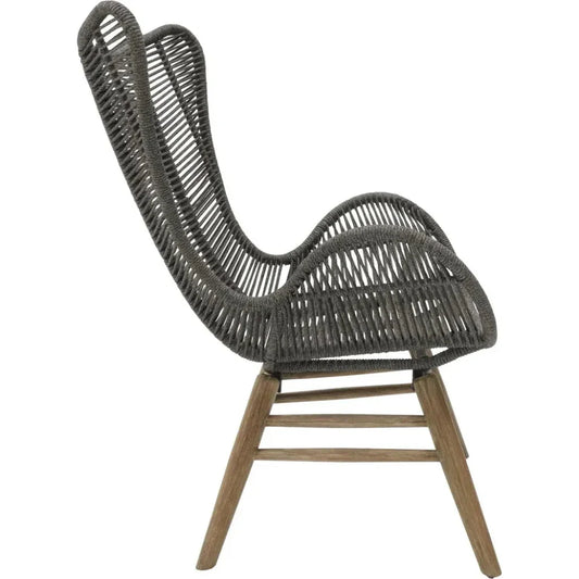 Explorer Neptune Chair & Ottoman Outdoor Furniture-Outdoor Ottomans-Seasonal Living-LOOMLAN