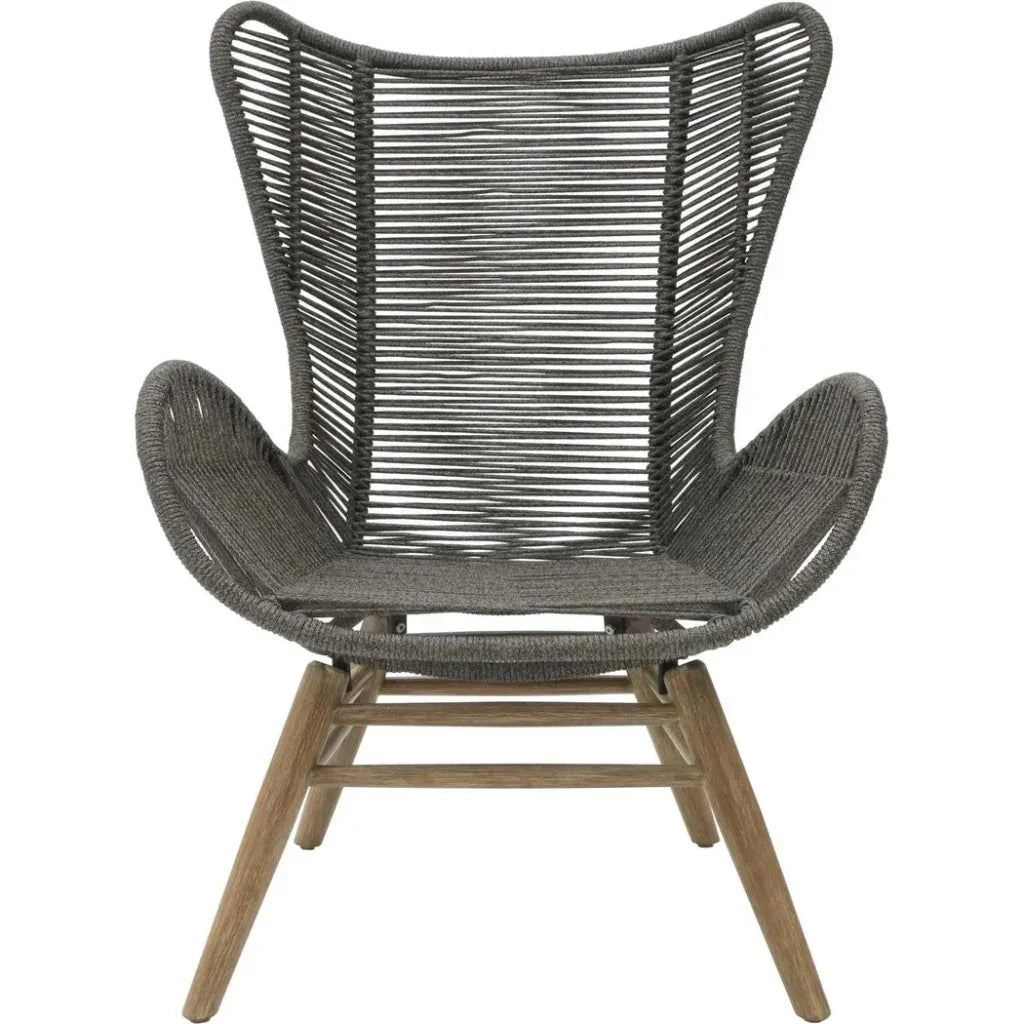 Explorer Neptune Chair & Ottoman Outdoor Furniture-Outdoor Ottomans-Seasonal Living-LOOMLAN