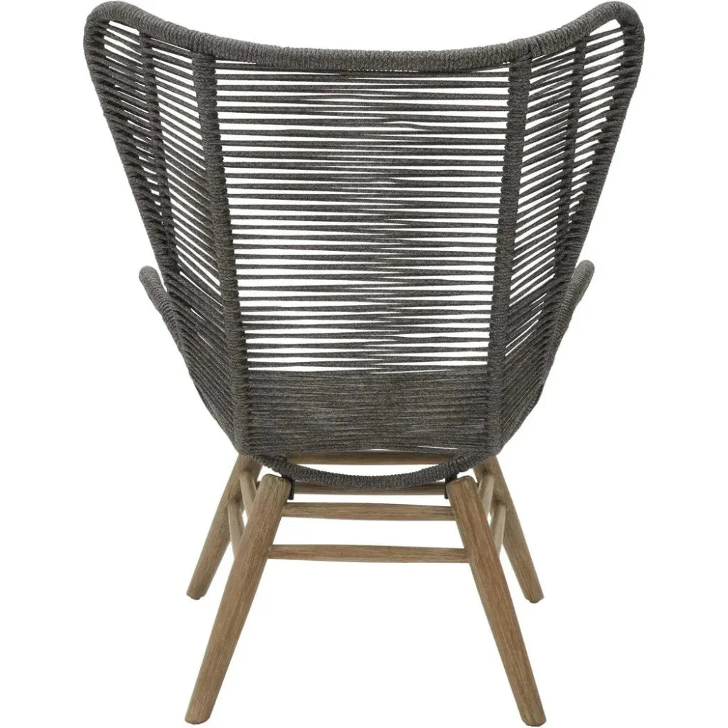 Explorer Neptune Chair & Ottoman Outdoor Furniture-Outdoor Ottomans-Seasonal Living-LOOMLAN