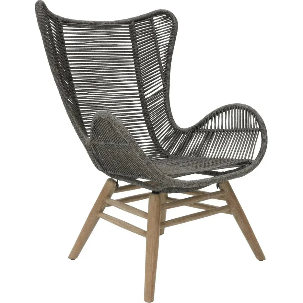 Explorer Neptune Chair & Ottoman Outdoor Furniture-Outdoor Ottomans-Seasonal Living-LOOMLAN