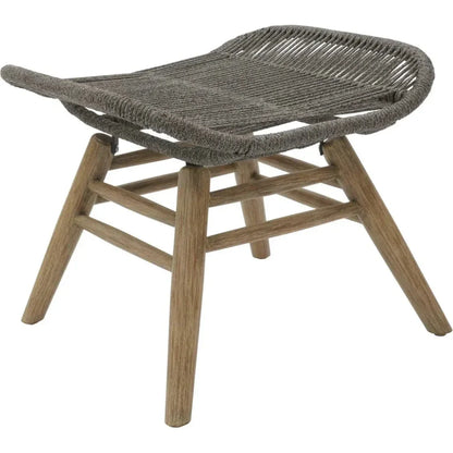 Explorer Neptune Chair & Ottoman Outdoor Furniture-Outdoor Ottomans-Seasonal Living-LOOMLAN