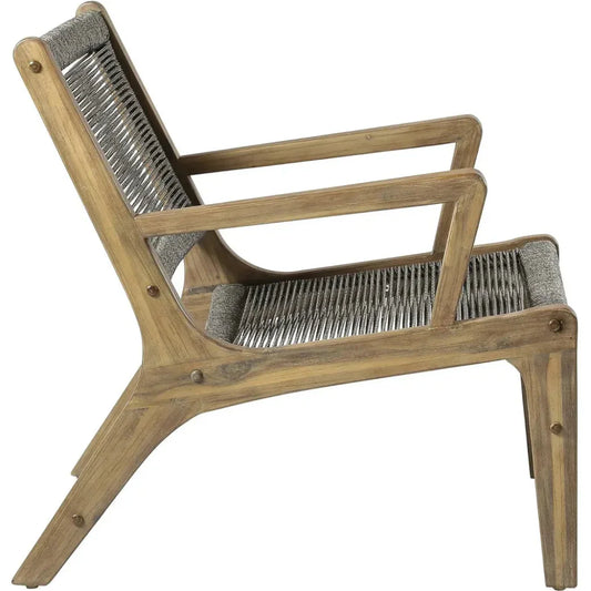 Explorer Oceans Grey Outdoor Lounge Chair-Outdoor Lounge Chairs-Seasonal Living-LOOMLAN