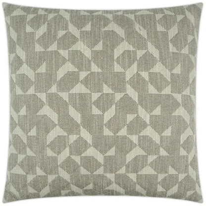 Explorer Taupe Throw Pillow With Insert - LOOMLAN - D.V. Kap - Throw Pillows