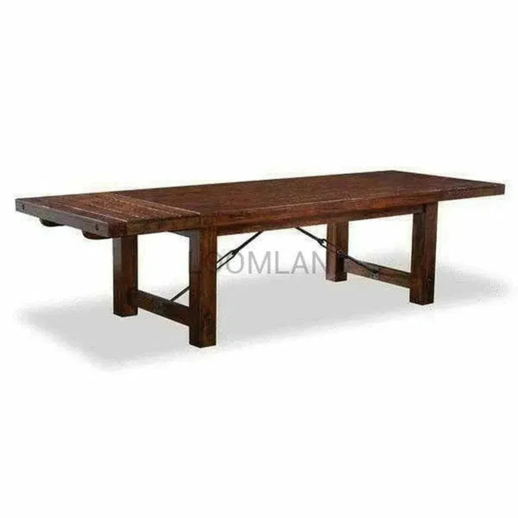 Extra Large Extendable Dining Table for 12-Dining Tables-Sunny D-LOOMLAN