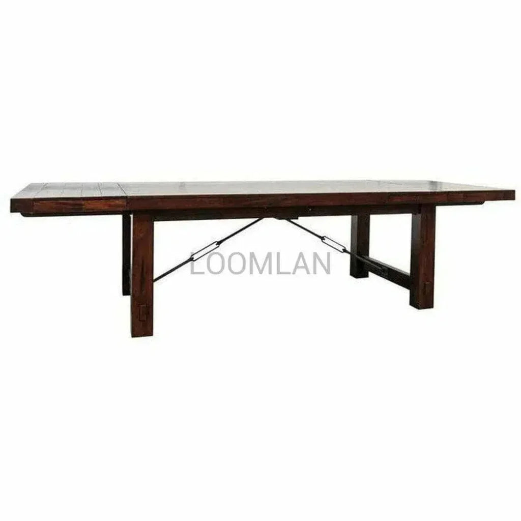 Extra Large Extendable Dining Table for 12-Dining Tables-Sunny D-LOOMLAN
