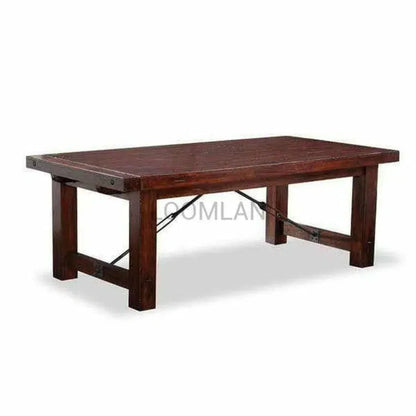 Extra Large Extendable Dining Table for 12-Dining Tables-Sunny D-LOOMLAN