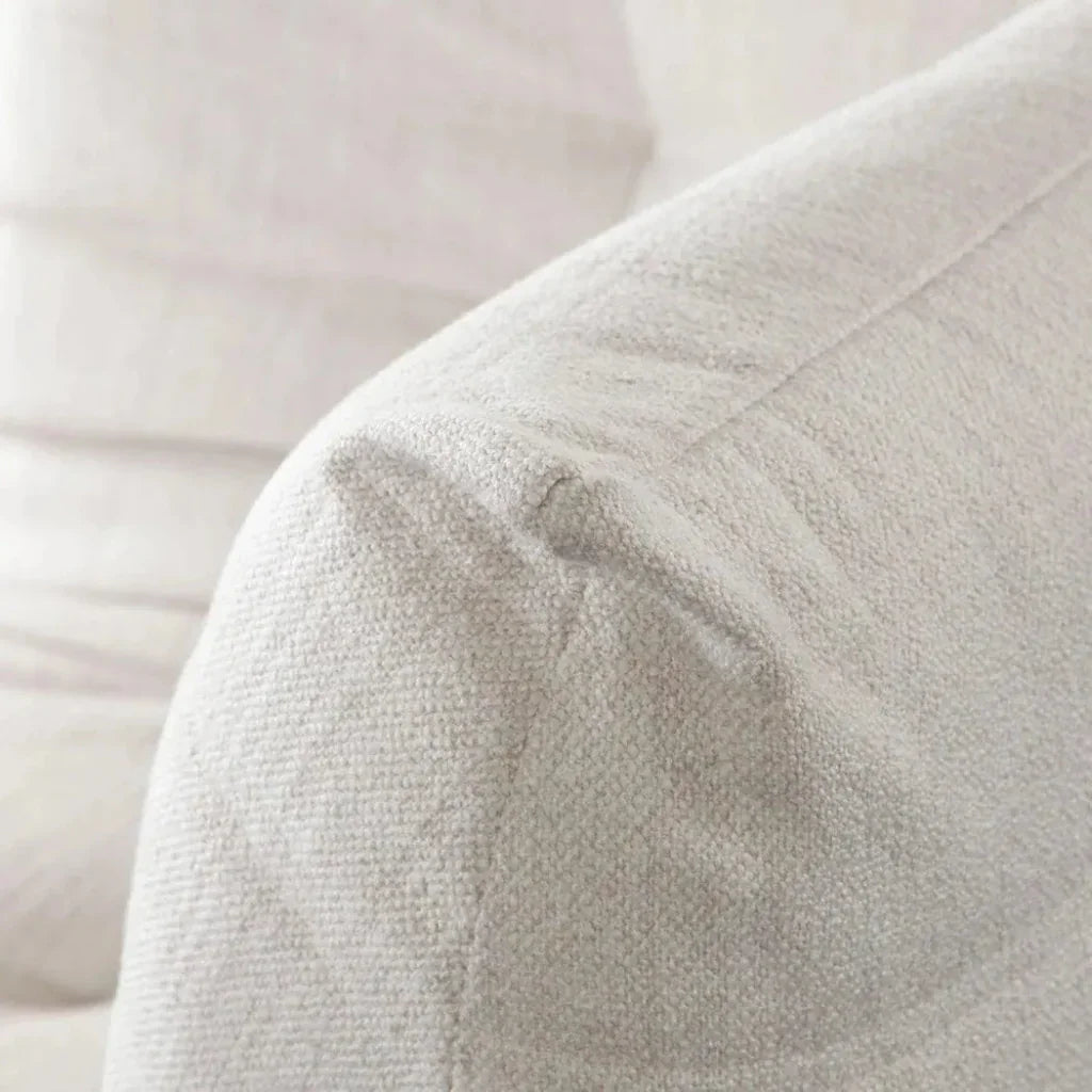 Ezra 2PC Modular Sofa in Cream Fabric-Modular Sofas-Diamond Sofa-LOOMLAN