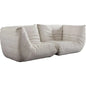 Ezra 2PC Modular Sofa in Cream Fabric-Modular Sofas-Diamond Sofa-LOOMLAN