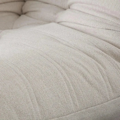 Ezra 3PC Modular Sofa in Cream Fabric-Modular Sofas-Diamond Sofa-LOOMLAN