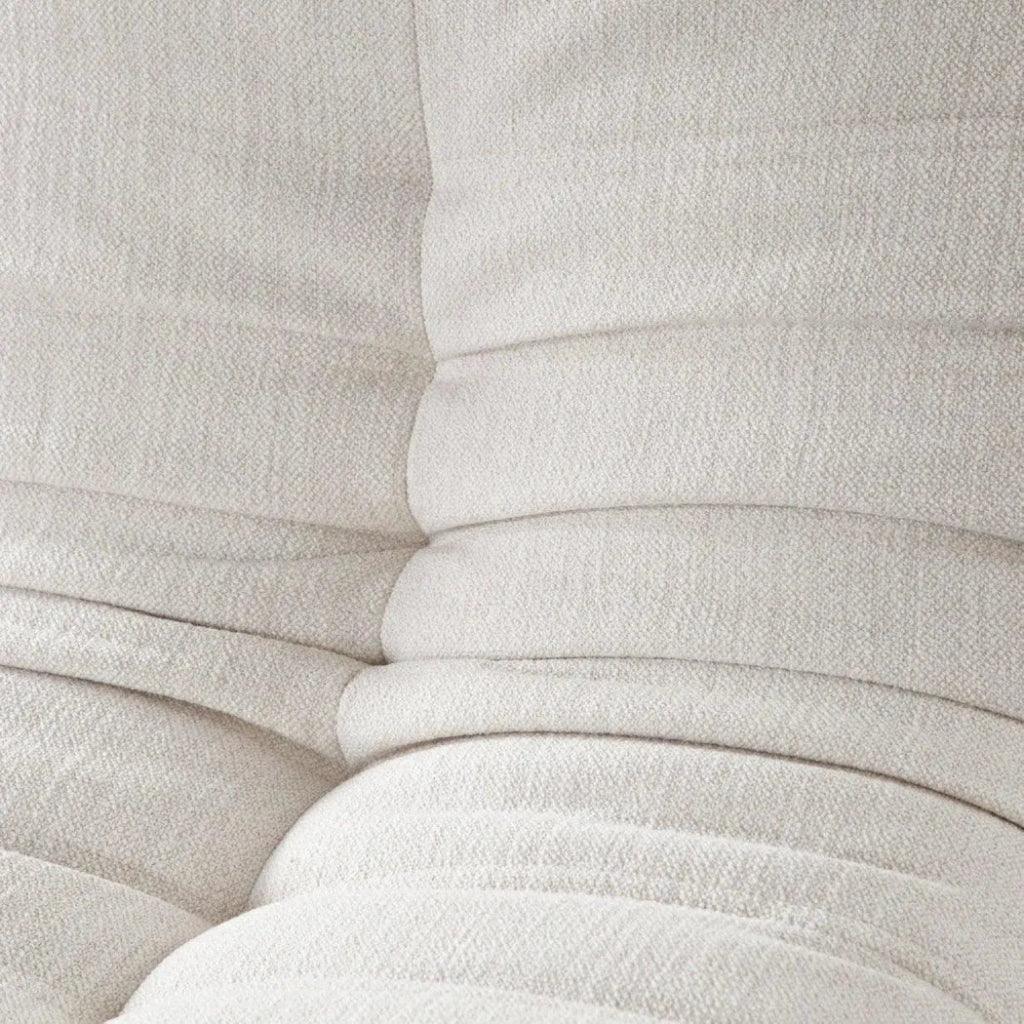 Ezra Armless Chair in Cream Fabric-Lounge Chairs-Diamond Sofa-LOOMLAN