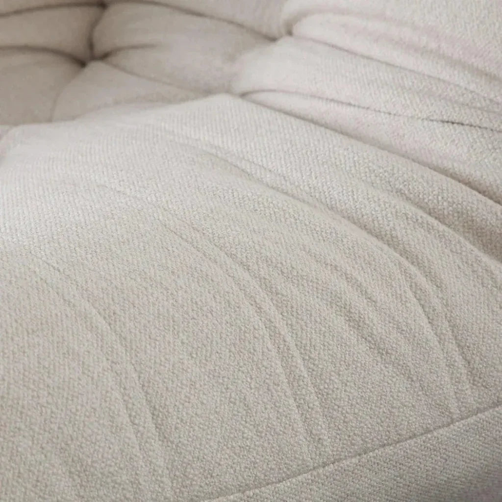 Ezra Armless Chair in Cream Fabric-Lounge Chairs-Diamond Sofa-LOOMLAN