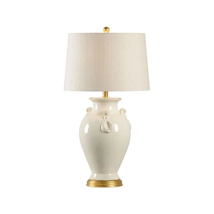 Fabiano Hand Sculpted Ceramic Table Lamp - LOOMLAN - Wildwood - Table Lamps