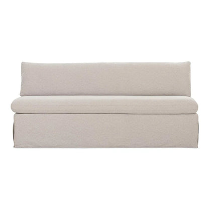 Fable Beige Slipcover Dining Bench - LOOMLAN - Moe's Home - Dining Benches