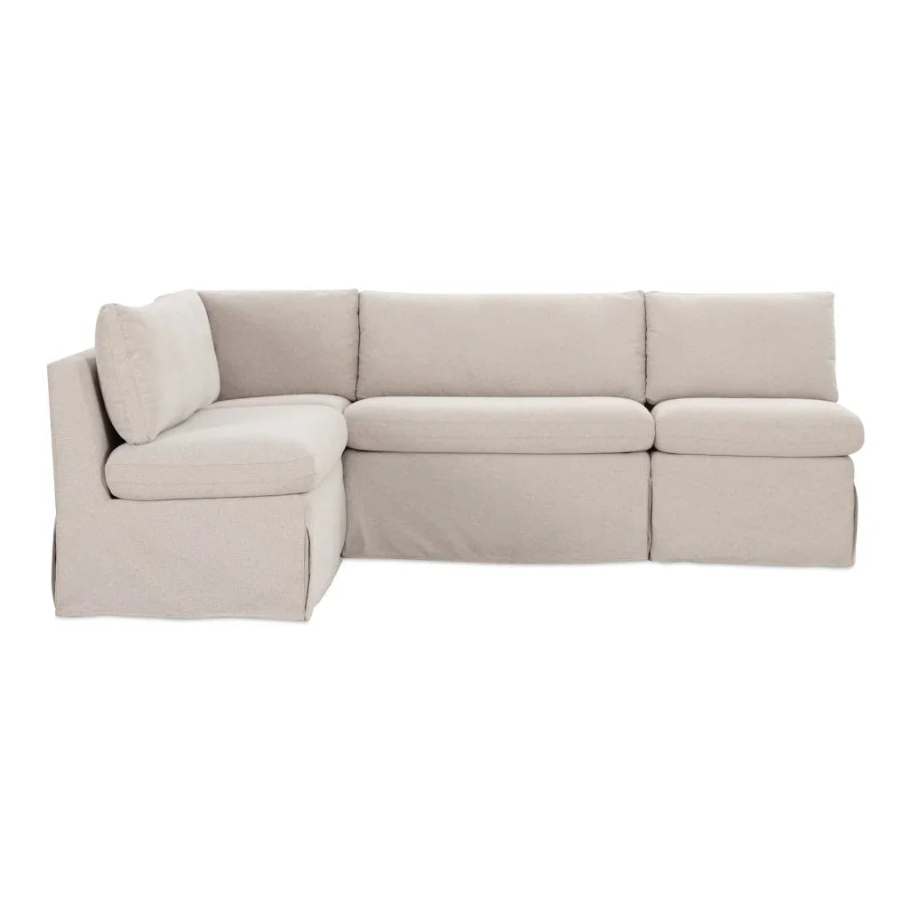 Fable L-Shape Slipcover Dining Banquette-Modular Sofas-Moe's Home-Small-LOOMLAN