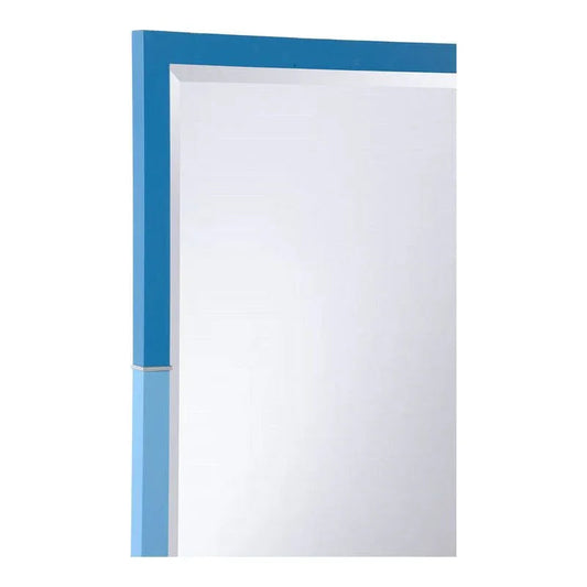 Fade Blue Wall Mirror - LOOMLAN - Chelsea House - Wall Mirrors