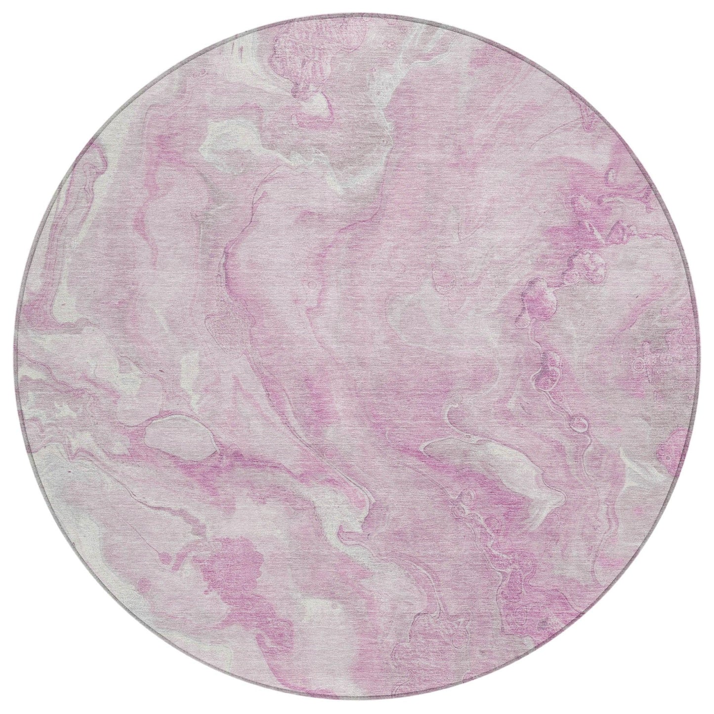 Faerel Pink Washable Indoor-Outdoor Rug