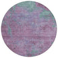 Faerion Purple Washable Indoor-Outdoor Rug