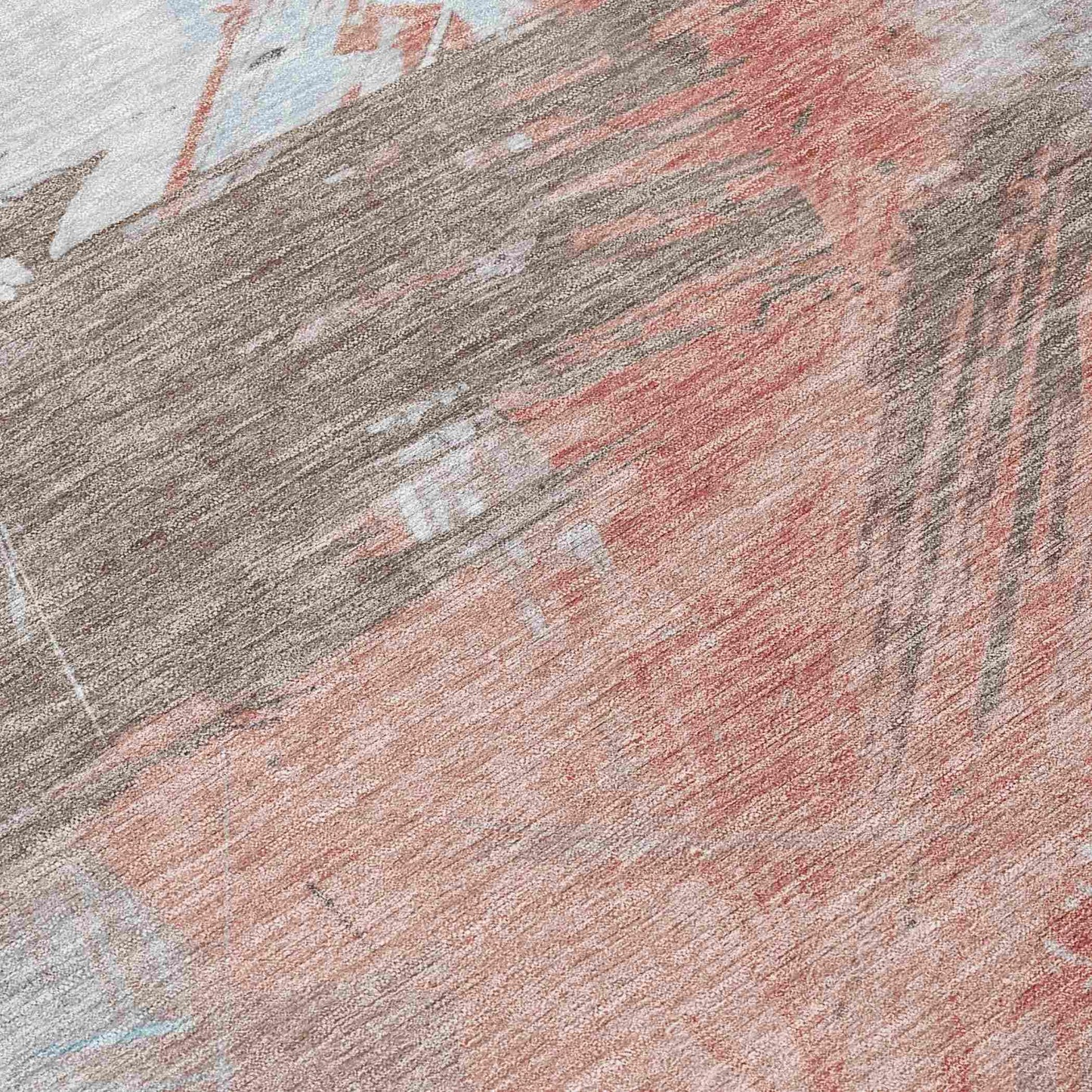 Faerira Brown Washable Indoor-Outdoor Rug