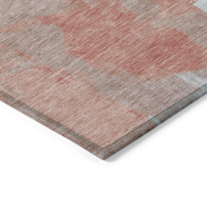Faerira Brown Washable Indoor-Outdoor Rug