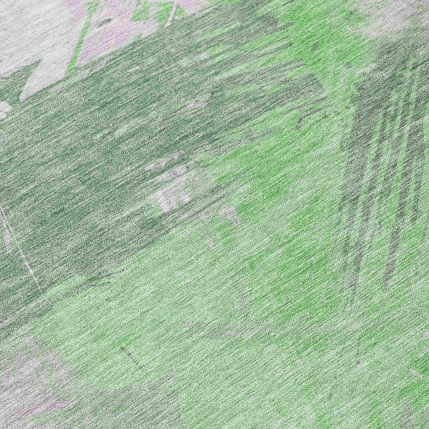 Faerira Green Washable Indoor-Outdoor Rug