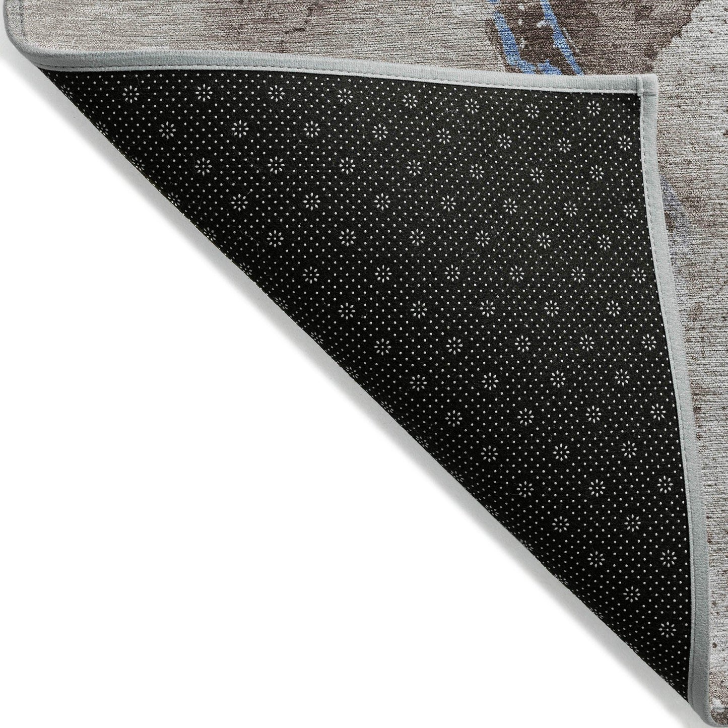 Faerius Brown Washable Indoor-Outdoor Rug