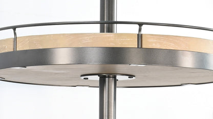 Fairfield Swivel Base Home Bar Cabinet-Home Bar Cabinets-Sunny D-LOOMLAN