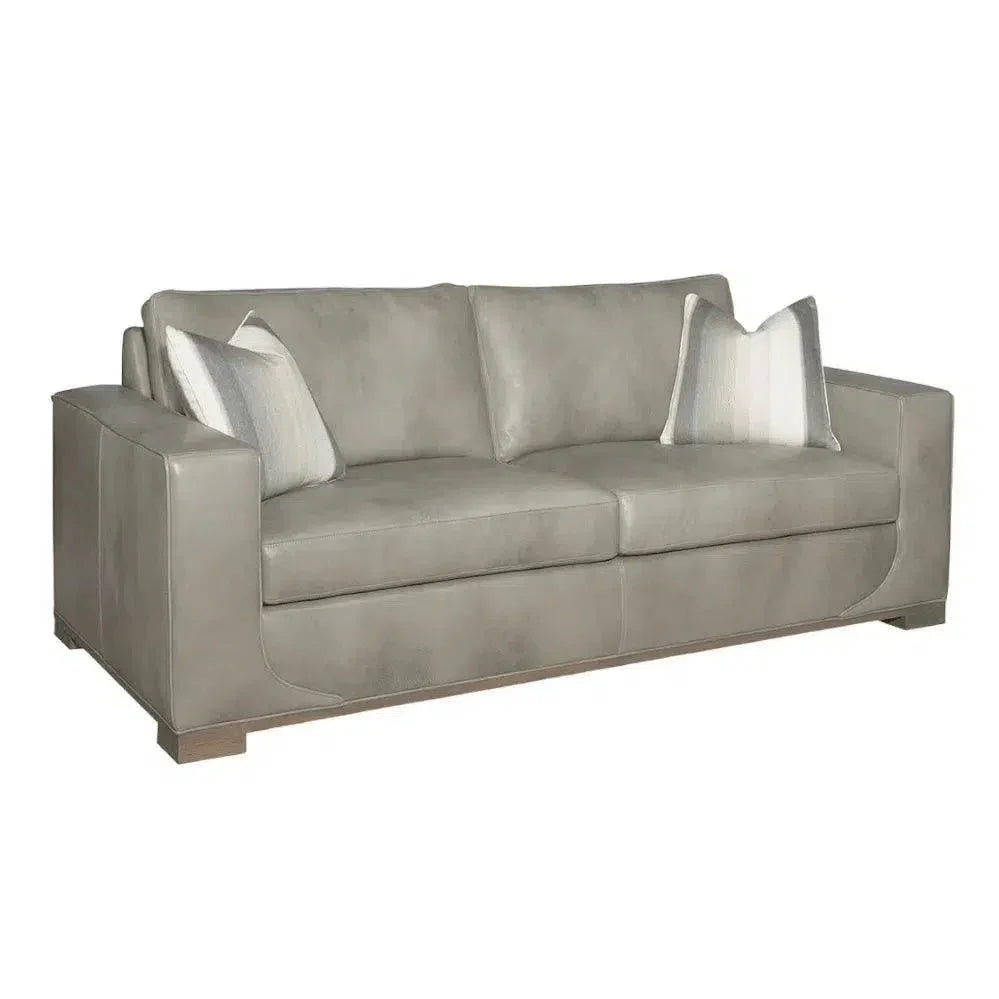 Fairview Custom Leather Sofa - Made to Order the USA - LOOMLAN - Uptown Sebastian - Sofas & Loveseats