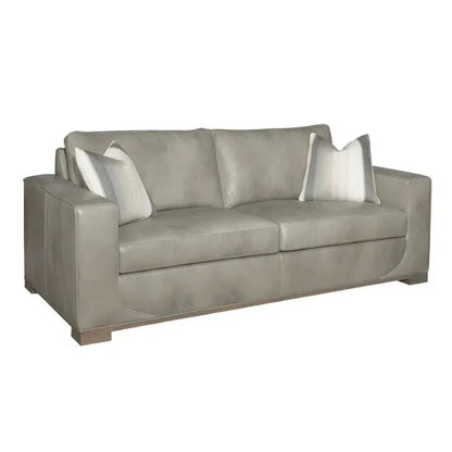 Fairview Custom Leather Sofa - Made to Order the USA - LOOMLAN - Uptown Sebastian - Sofas & Loveseats