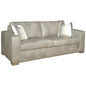 Fairview Custom Leather Sofa - Made to Order the USA - LOOMLAN - Uptown Sebastian - Sofas & Loveseats