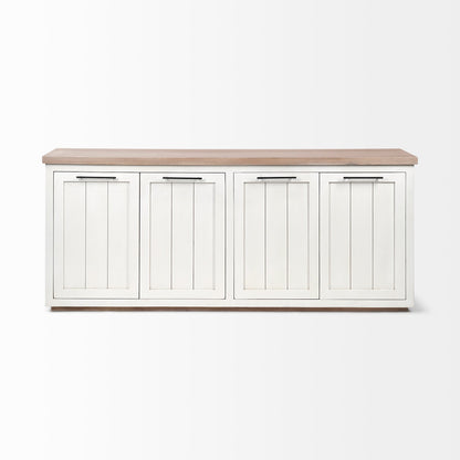 Fairview Four Doors Wood Sideboard