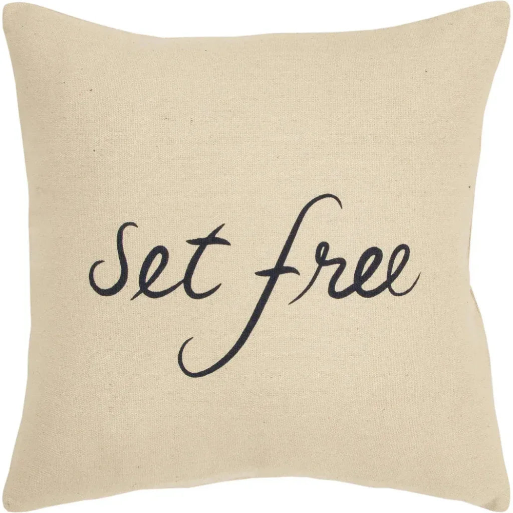 Faith Square Throw Pillow Cover With Insert - LOOMLAN - LOOMLAN - Throw Pillows