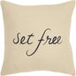 Faith Square Throw Pillow Cover With Insert - LOOMLAN - LOOMLAN - Throw Pillows