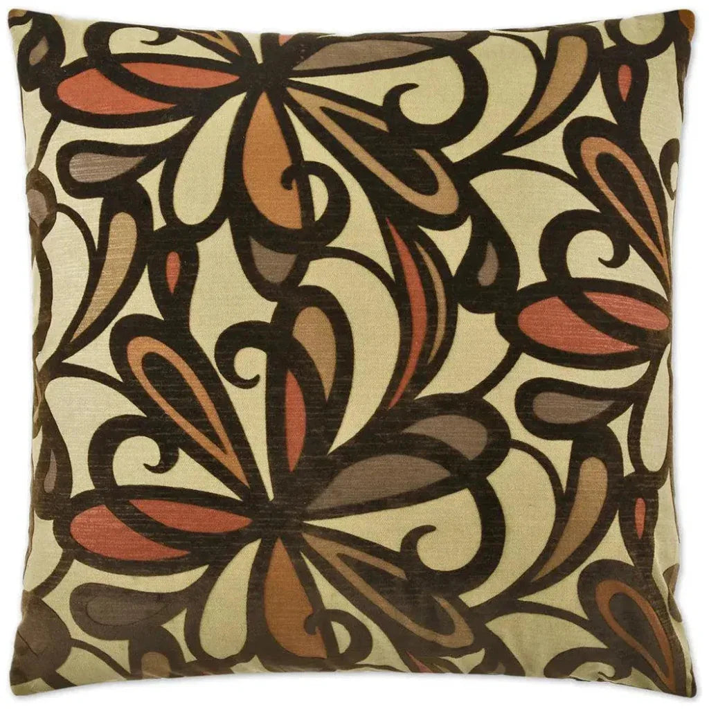 Fanfare Burgundy Throw Pillow With Insert - LOOMLAN - D.V. Kap - Throw Pillows